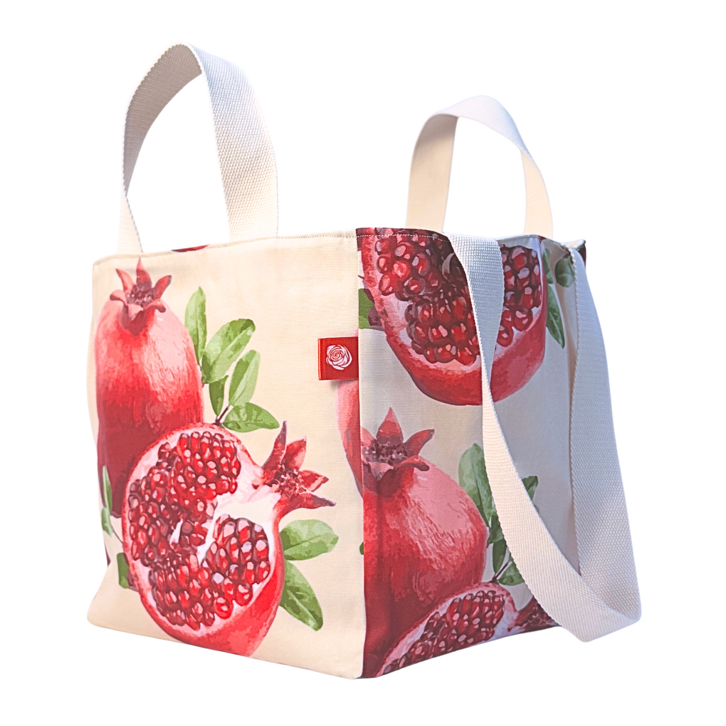 The EVERYWAY Market Tote, Pomegranate