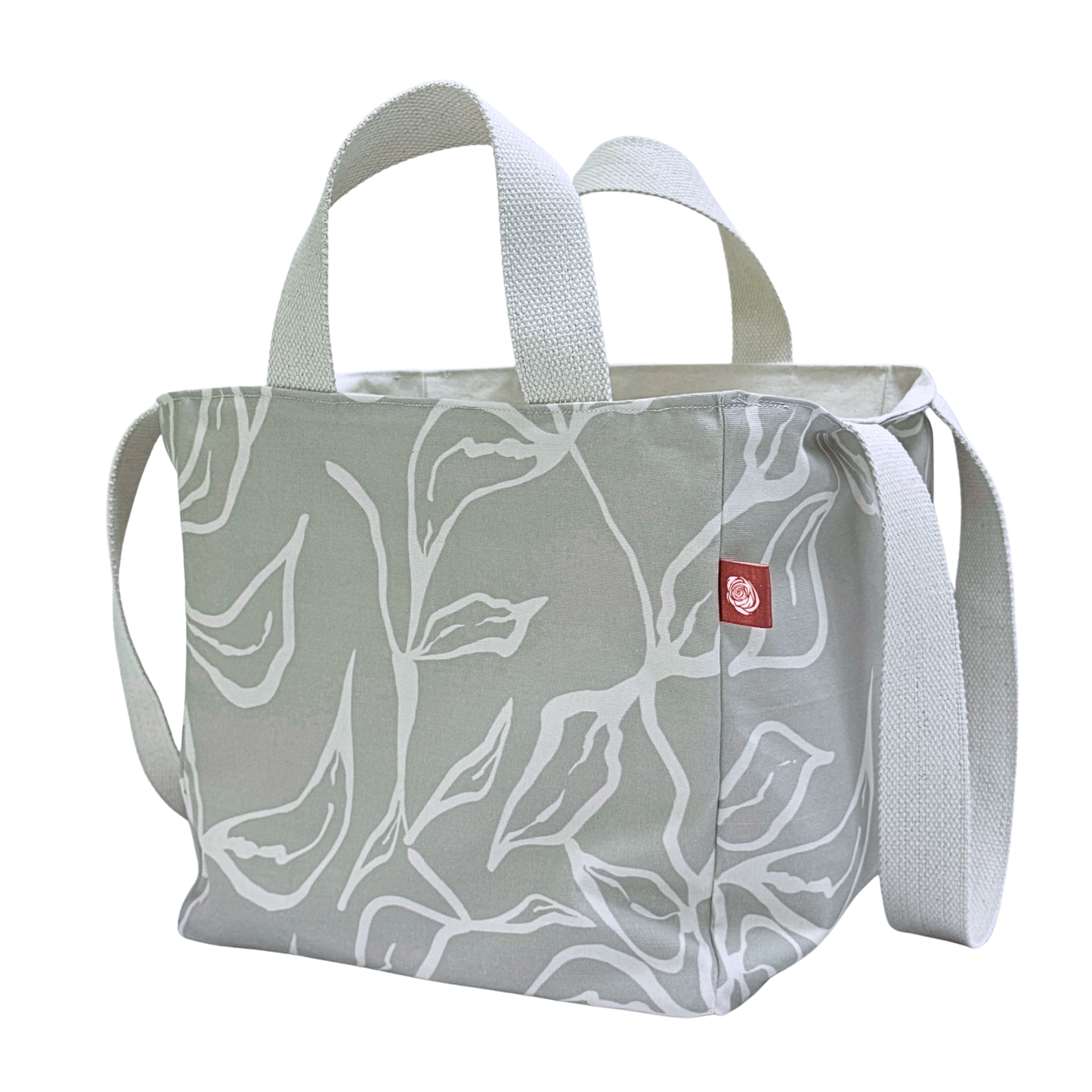 The EVERYWAY Market Tote, Basil in Moss