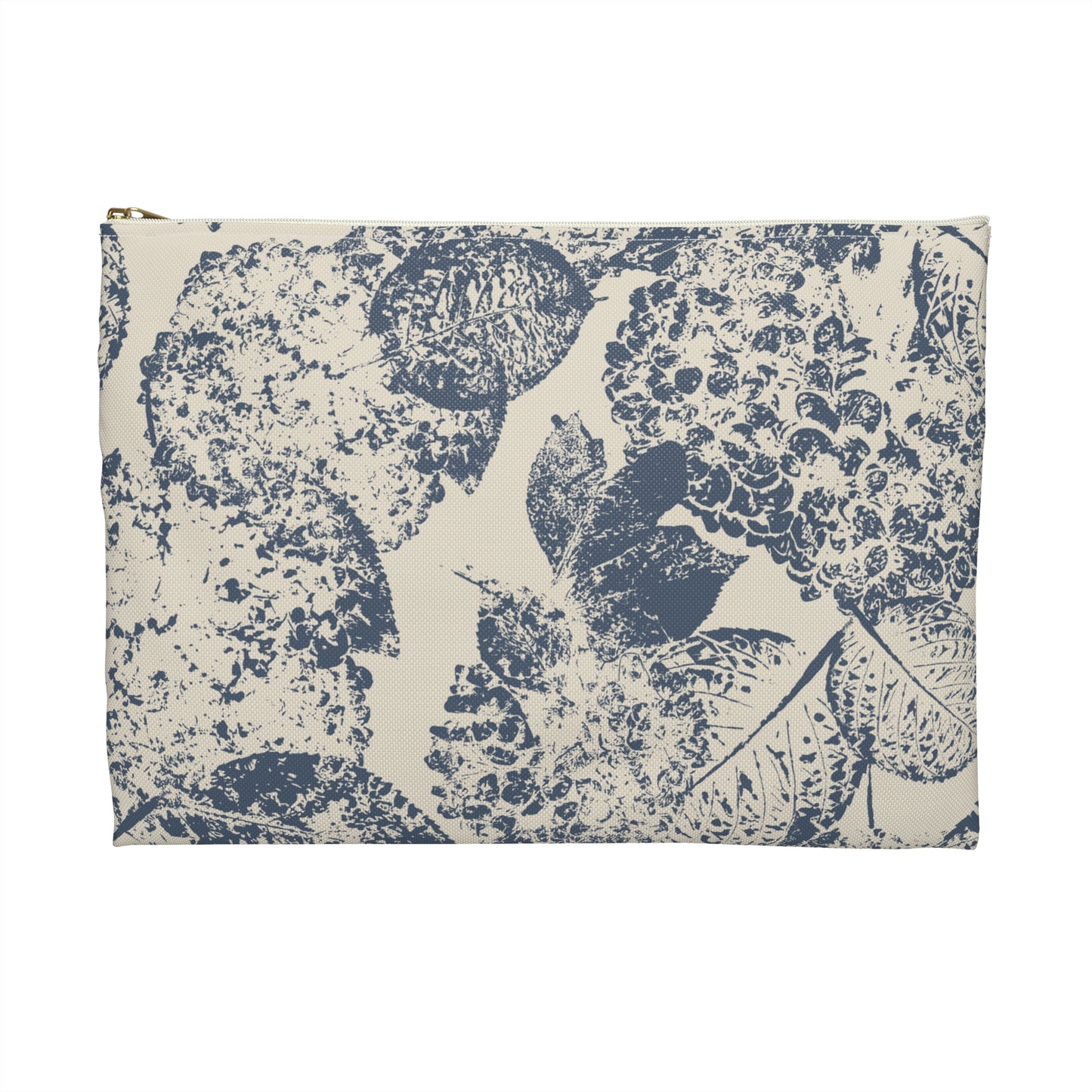 Accessory Pouch, Hydrangea II, Arctic Indigo (Large)
