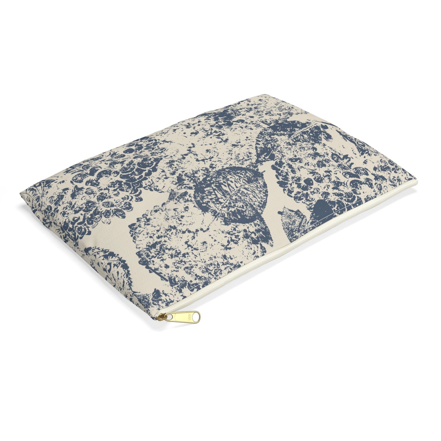 Accessory Pouch, Hydrangea II, Arctic Indigo (Large)