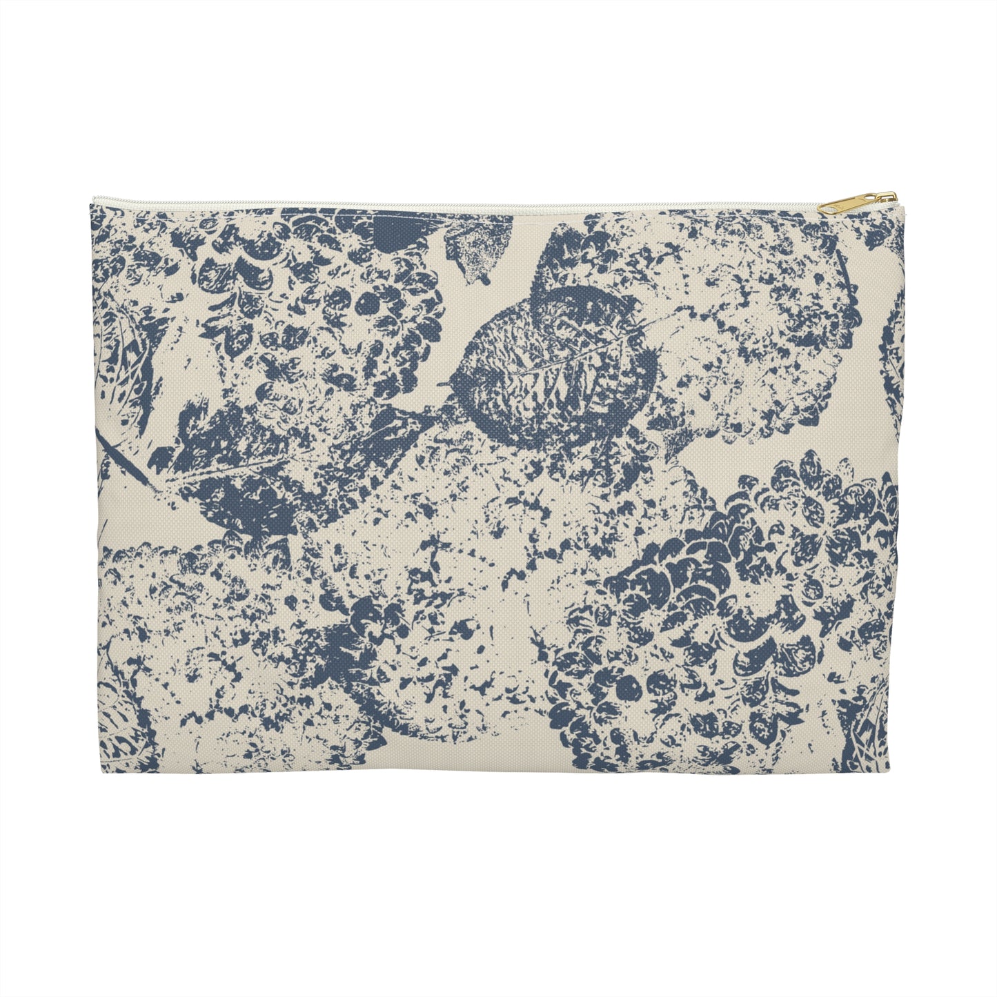Accessory Pouch, Hydrangea II, Arctic Indigo (Large)