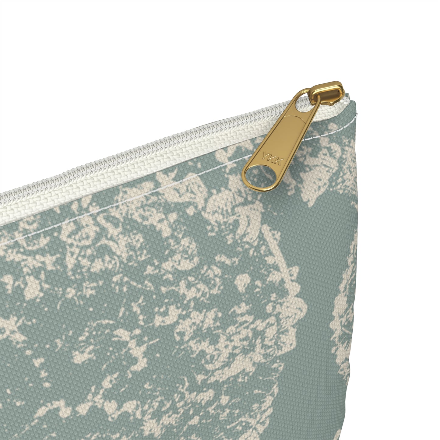 Accessory Pouch, Hydrangea II, Jade