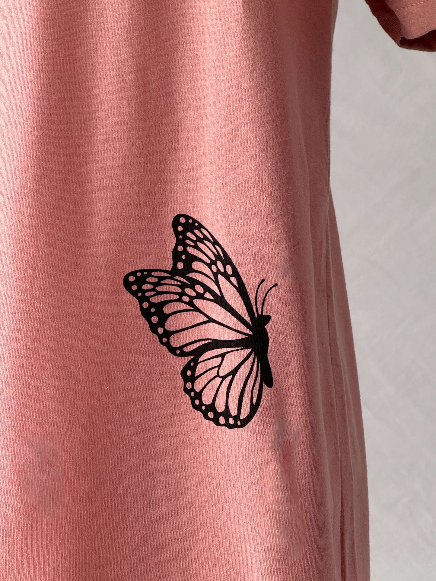 Daisy Short Sleeve Tee, Desert Pink