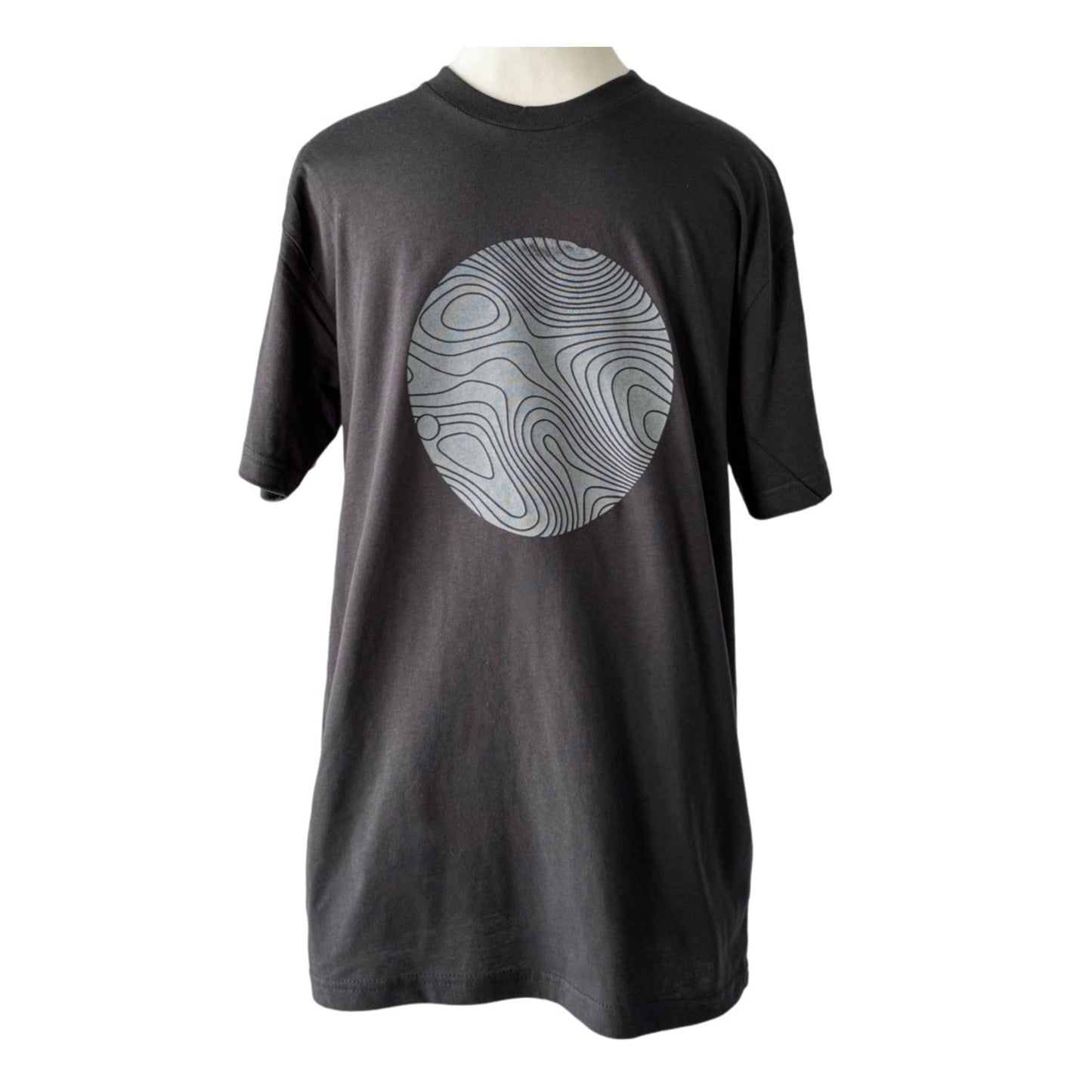 Topo Map Short Sleeve Tee, Cold Spring