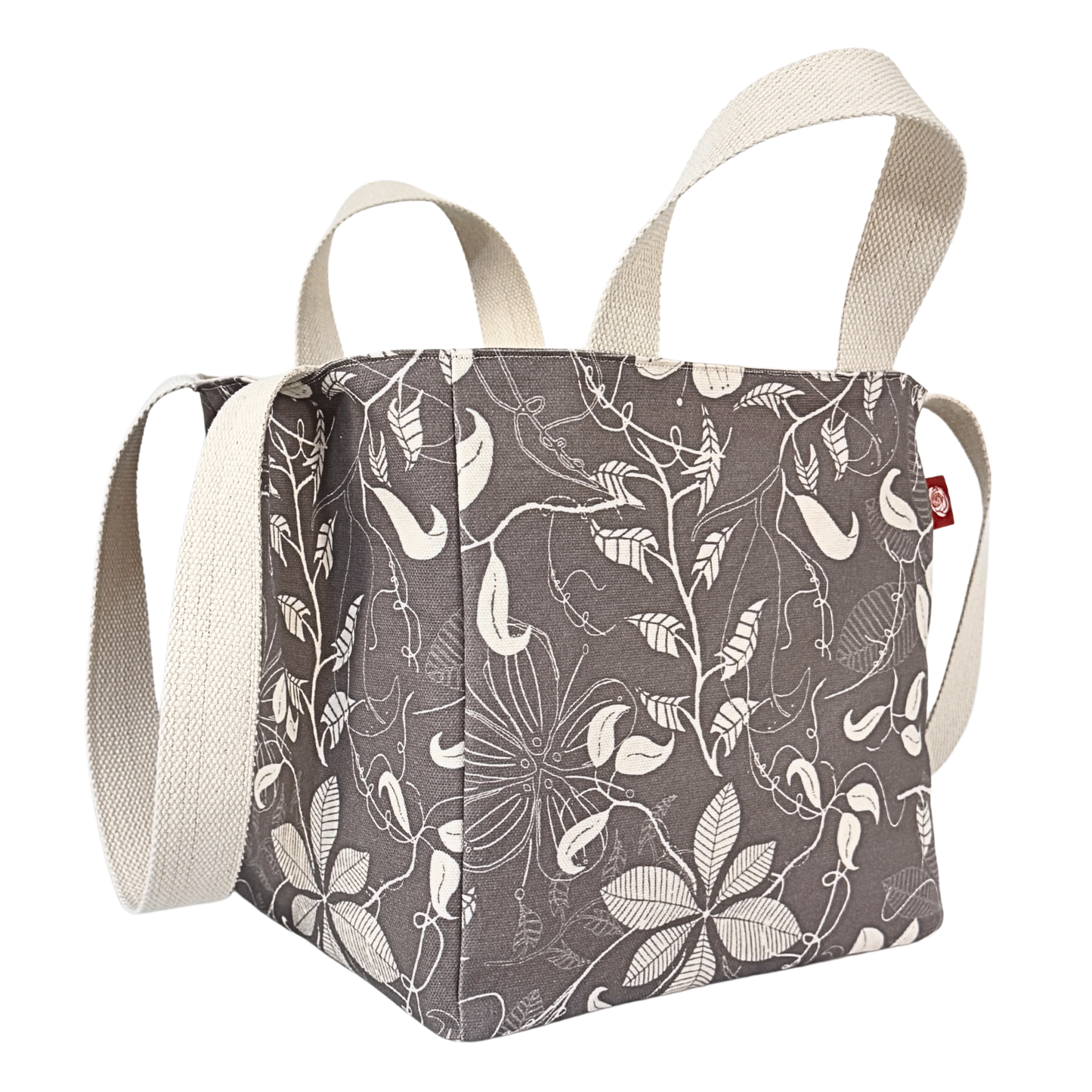 The EVERYWAY Market Tote, Wildflower in Mushroom