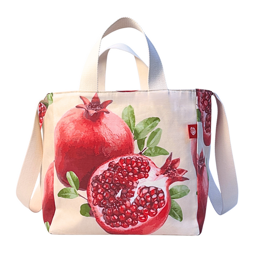 The EVERYWAY Market Tote, Pomegranate