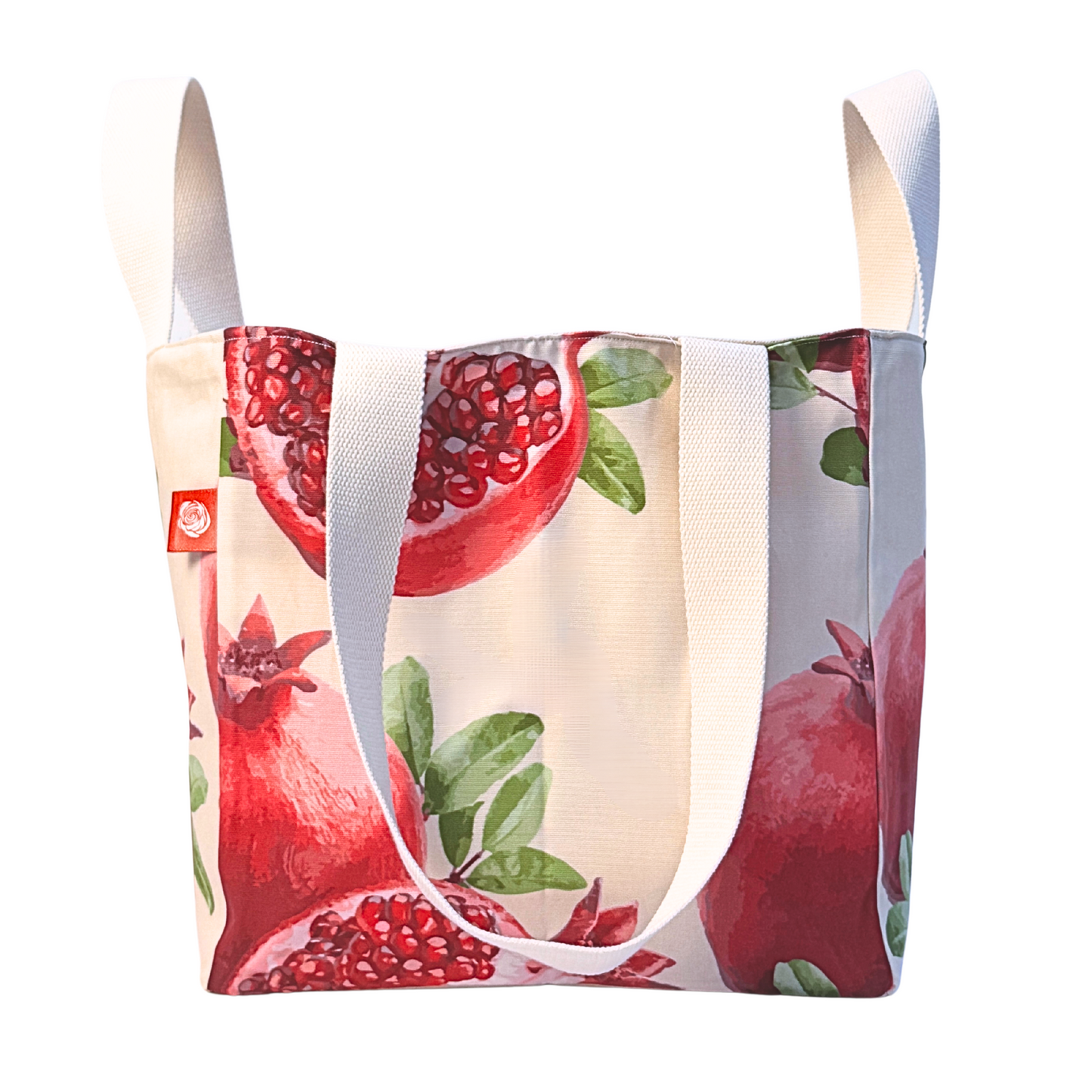 The EVERYWAY Market Tote, Pomegranate