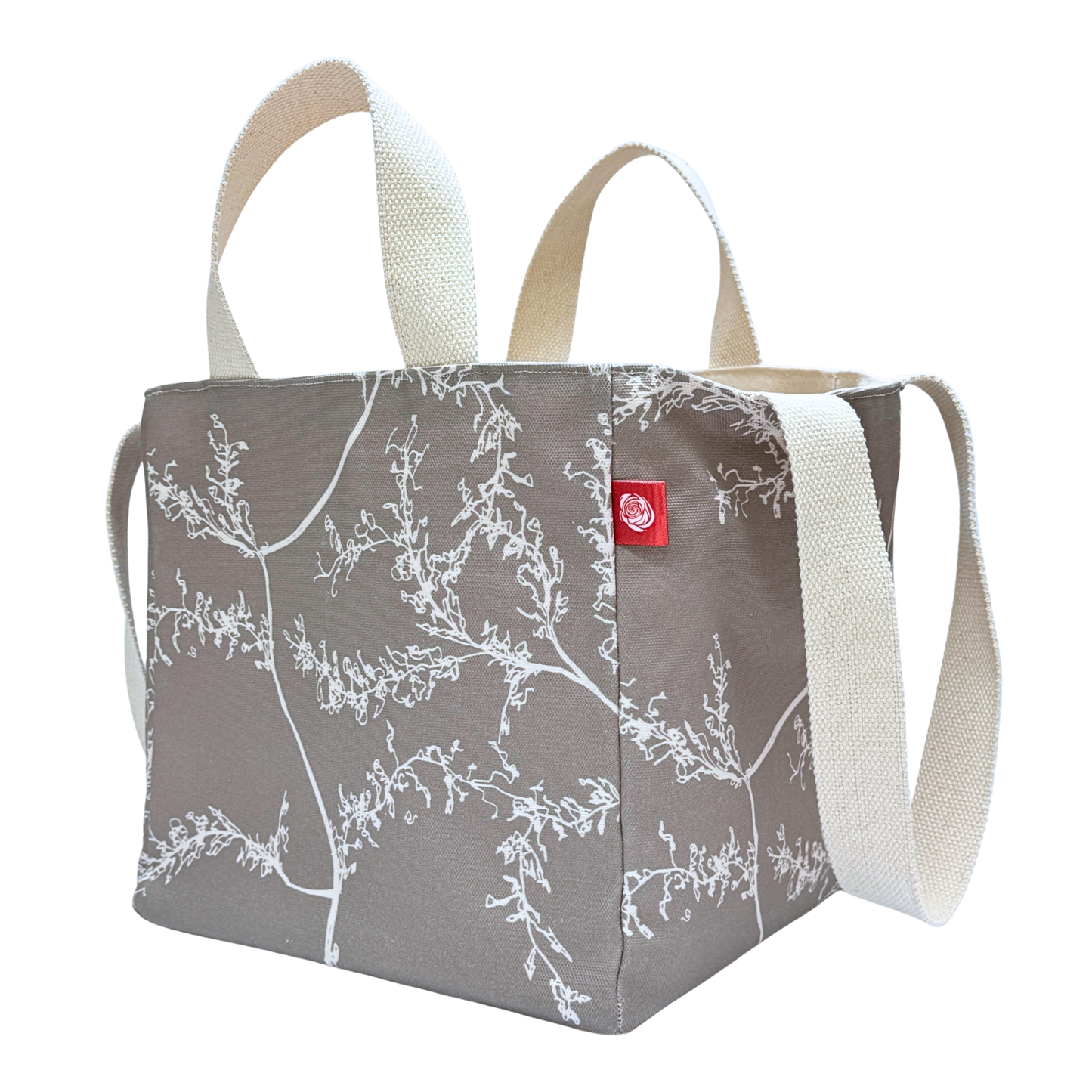 The EVERYWAY Market Tote, Rosemary in Mushroom