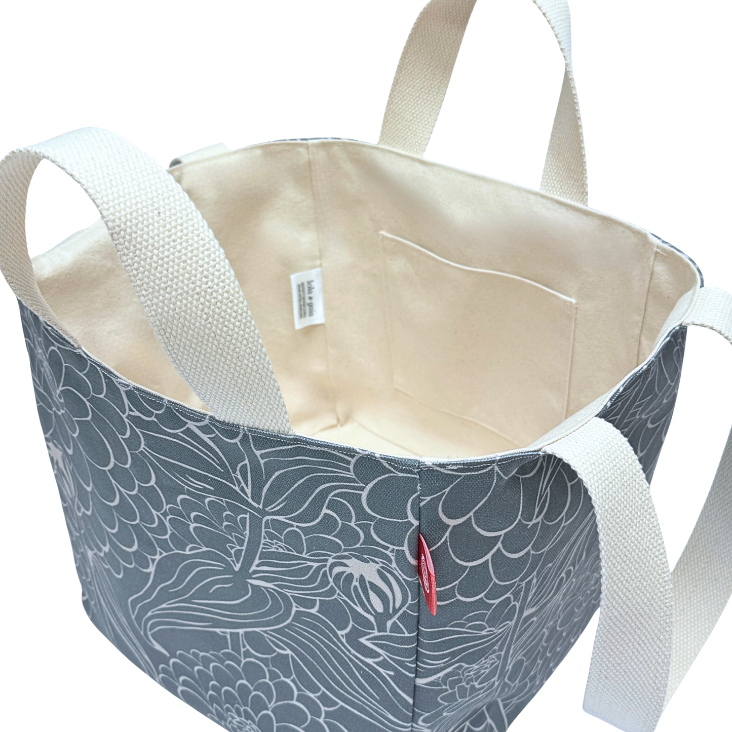 The EVERYWAY Market Tote, Zinnia in Arctic Ash
