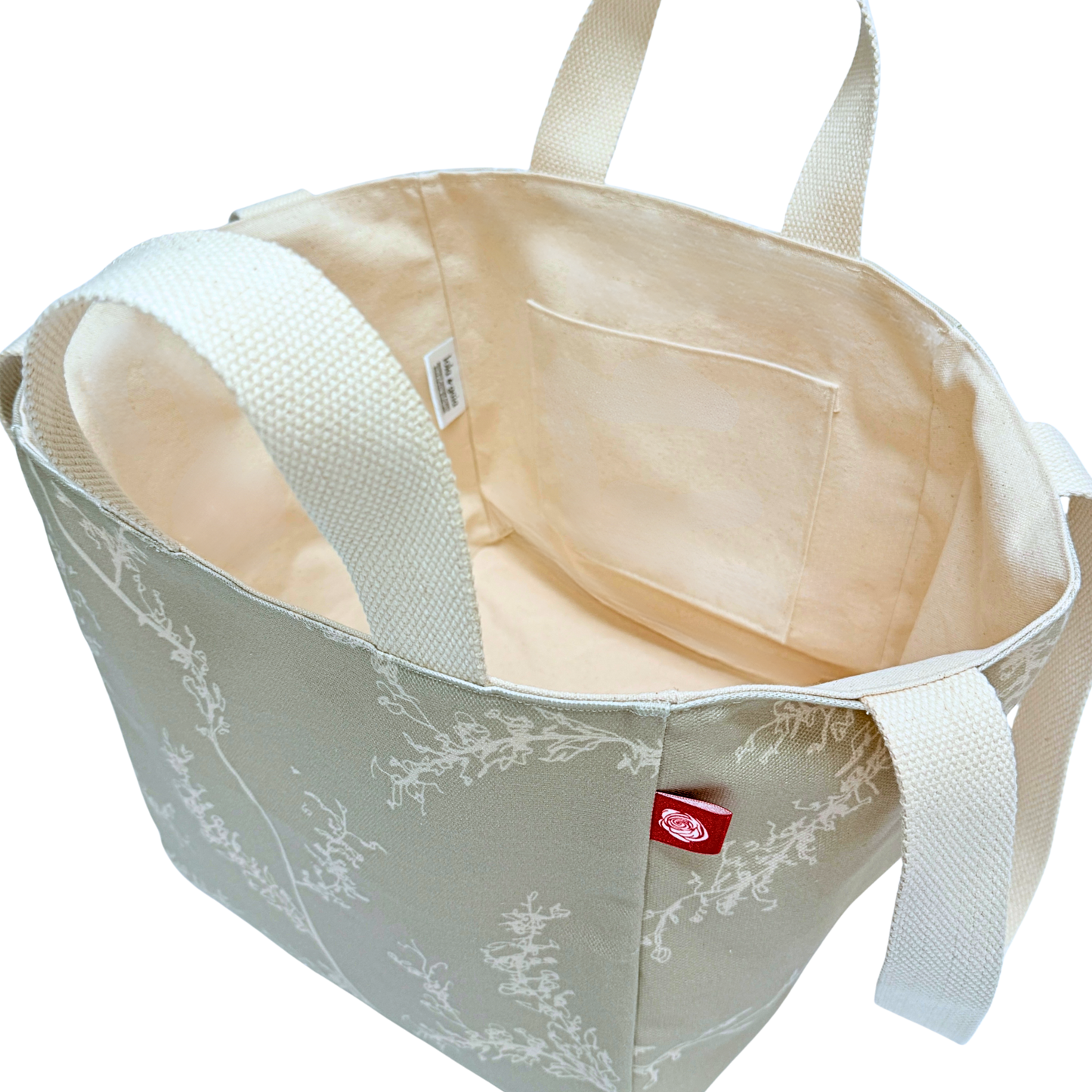 The EVERYWAY Market Tote, Rosemary in Moss Gray