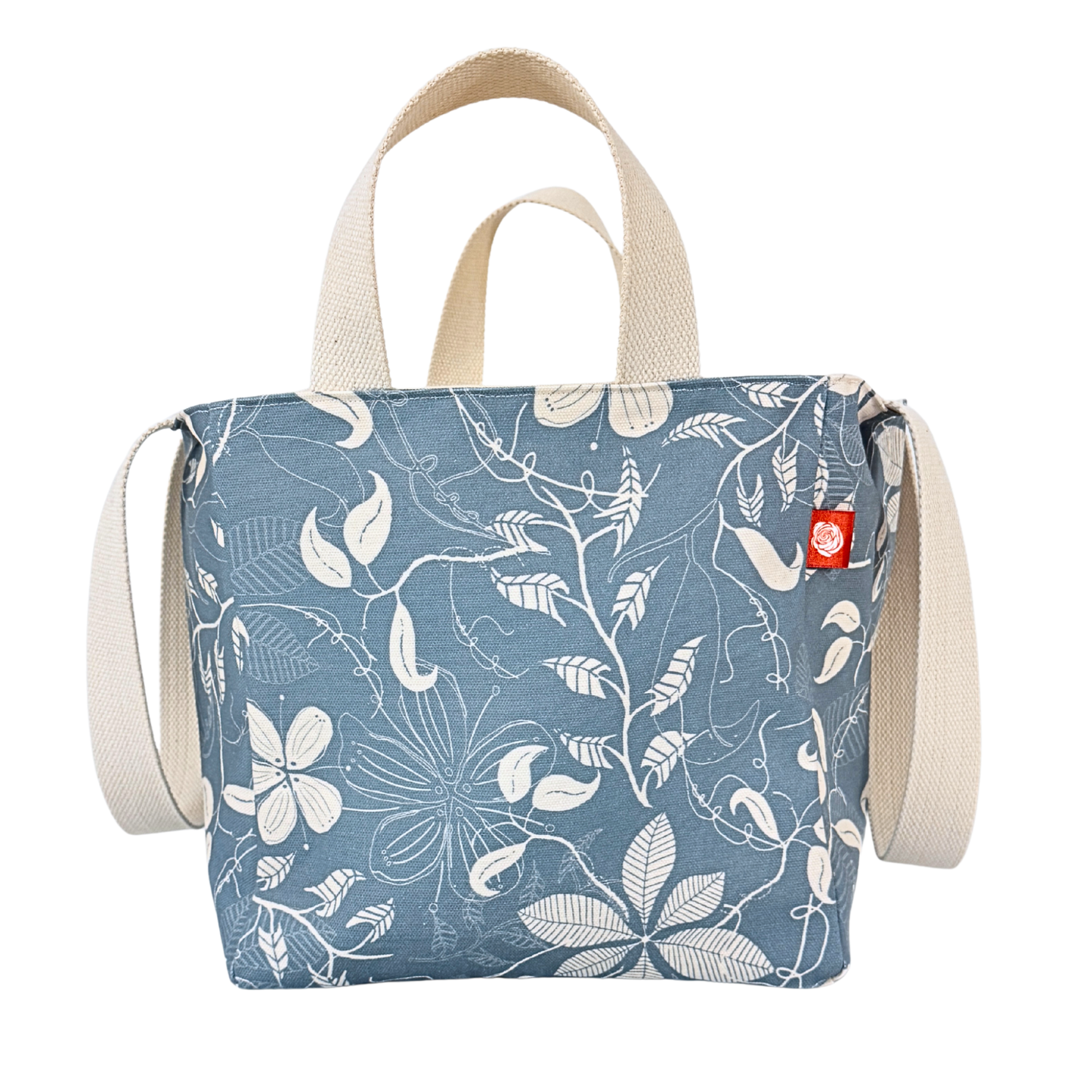 The EVERYWAY Market Tote, Wildflower in Balsam