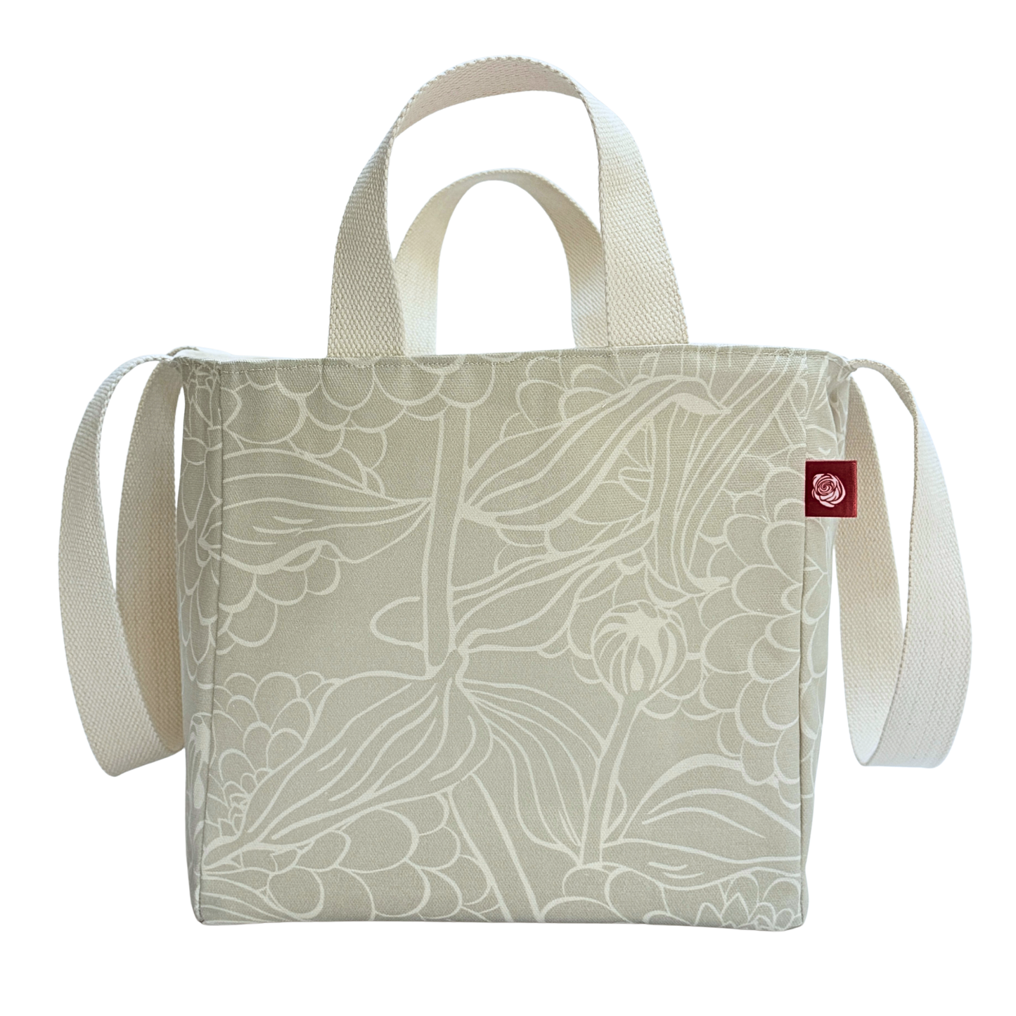 The EVERYWAY Market Tote, Zinnia in Moss Gray