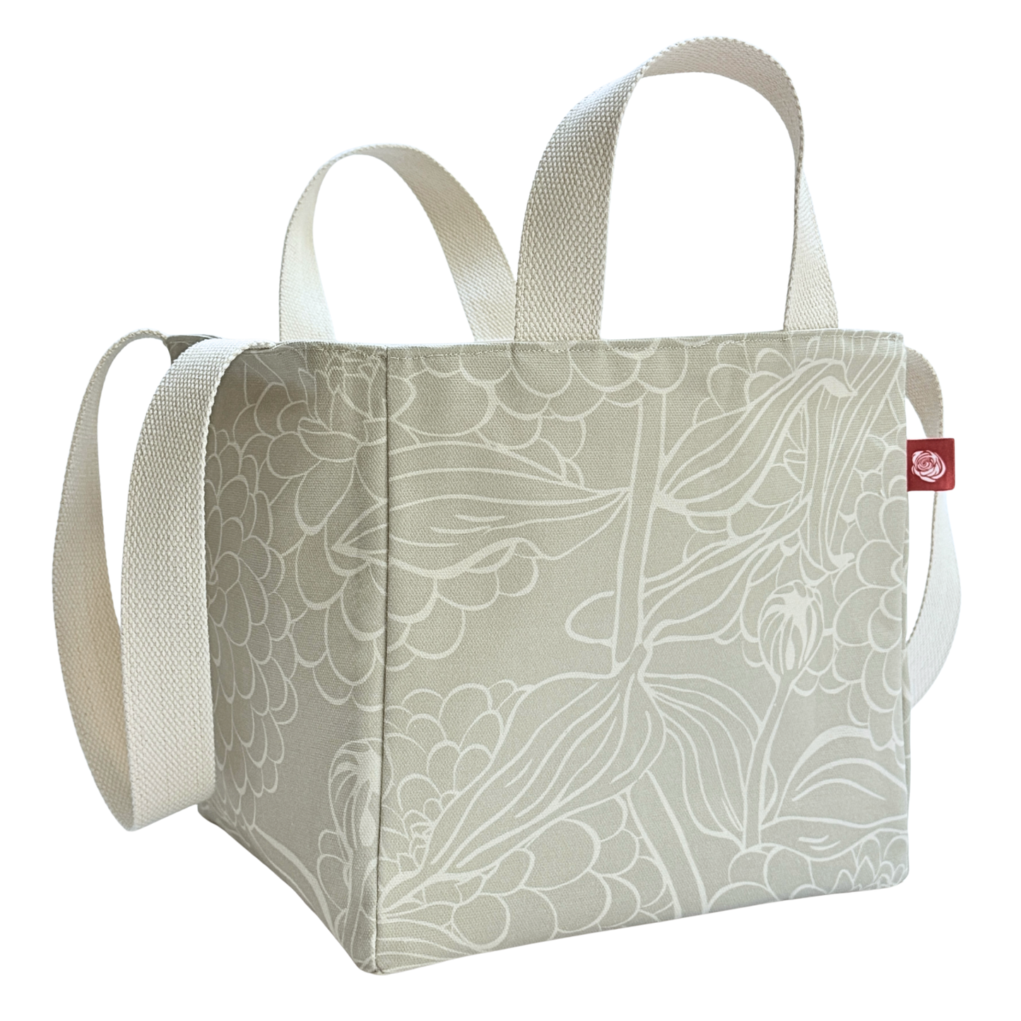 The EVERYWAY Market Tote, Zinnia in Moss Gray