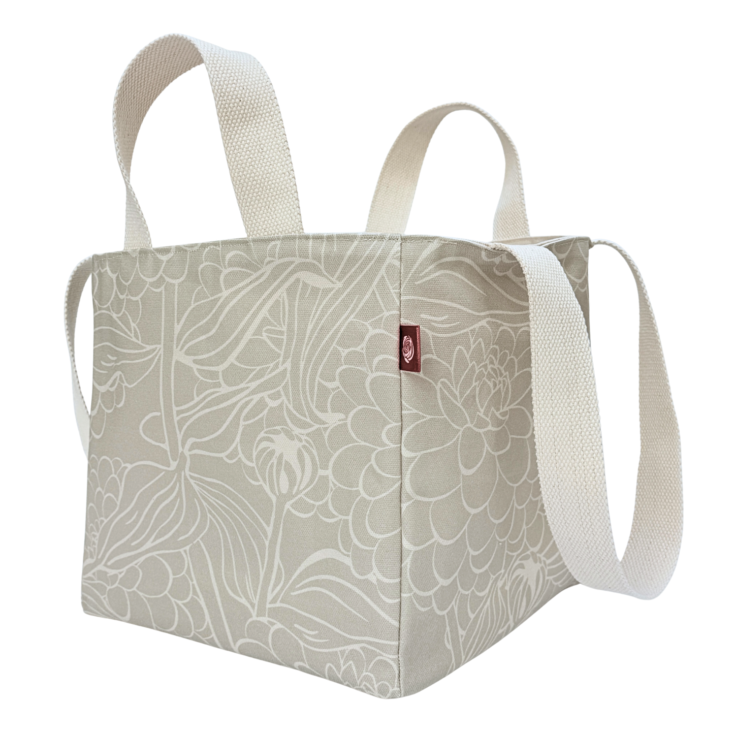 The EVERYWAY Market Tote, Zinnia in Moss Gray
