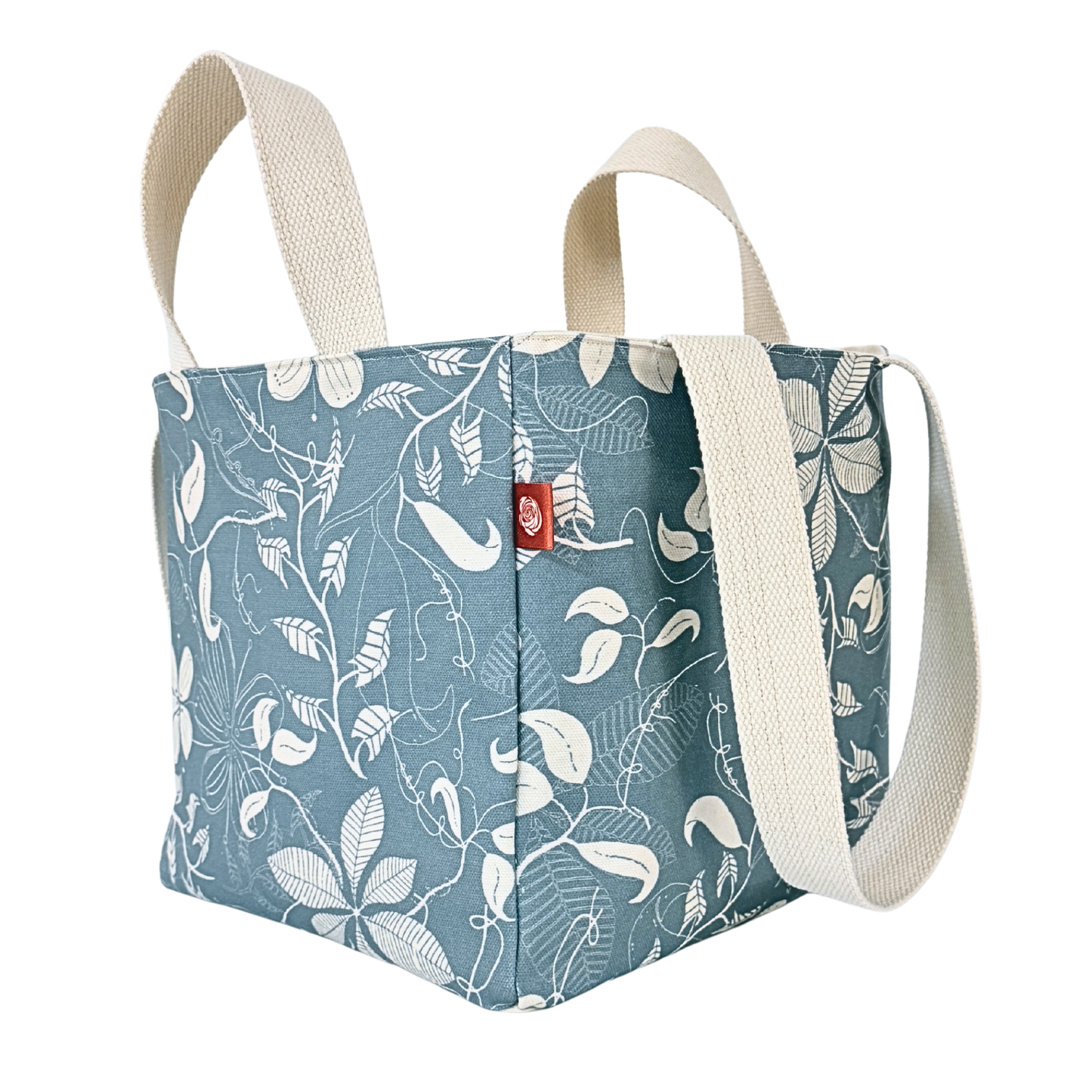 The EVERYWAY Market Tote, Wildflower in Balsam