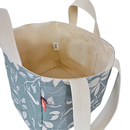 The EVERYWAY Market Tote, Wildflower in Balsam