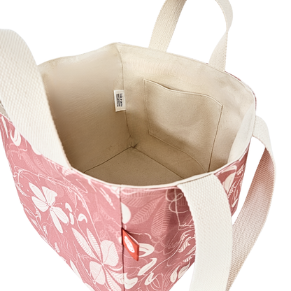The EVERYWAY Market Tote, Wildflower in Ash Rose