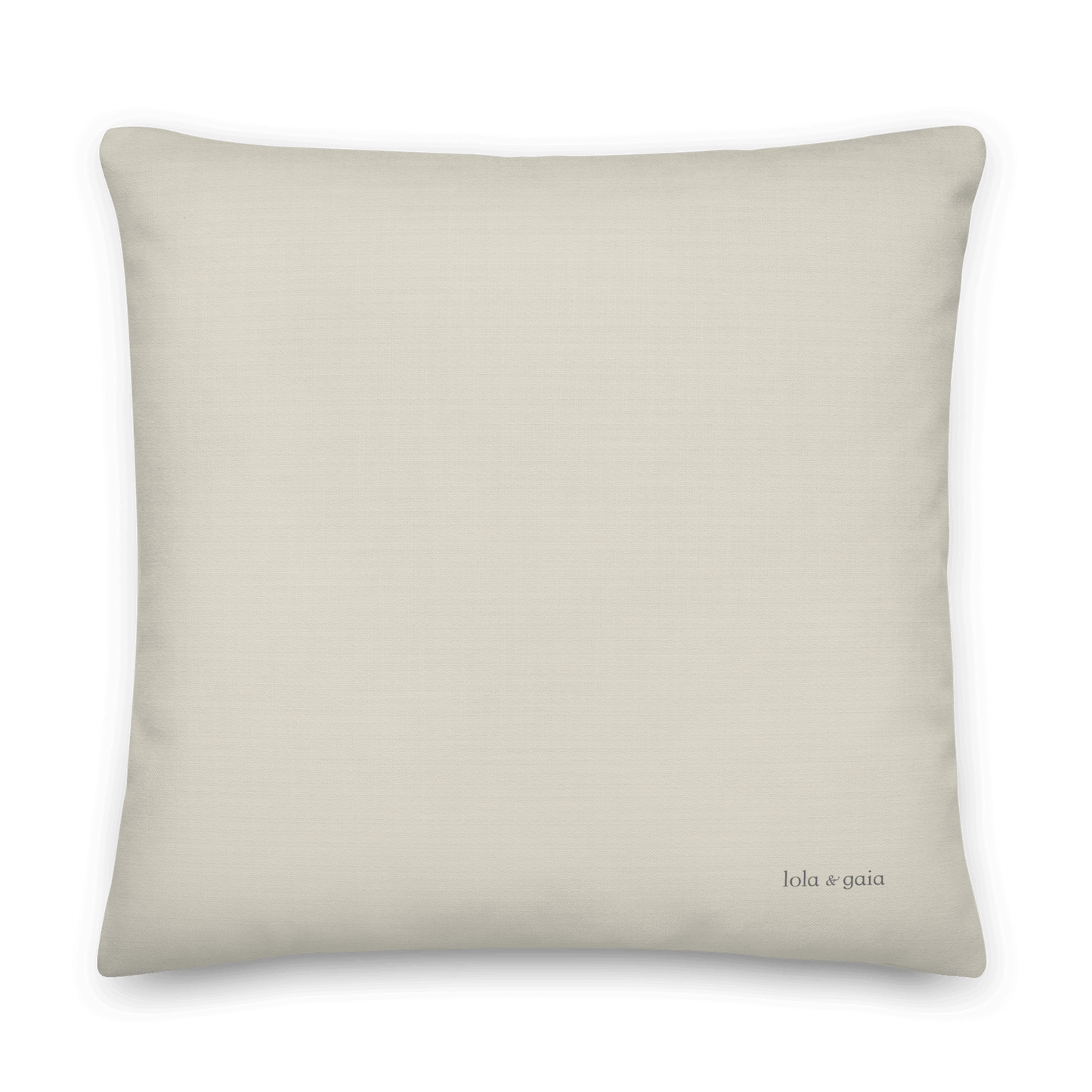 Allium Pillow, Dove