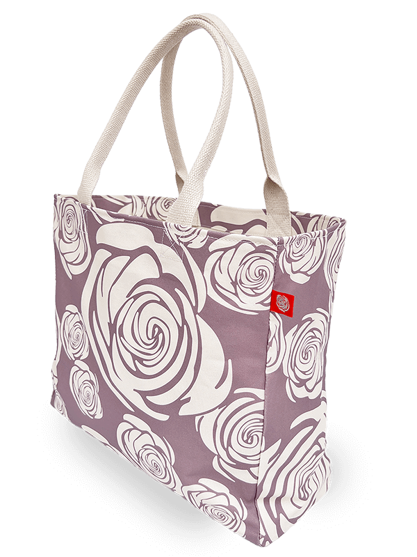 Rosa Rugosa Tote Antler side view
